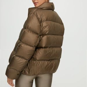 Aritzia TNA Telluride Packable Down Jacket - Sz S (Green)